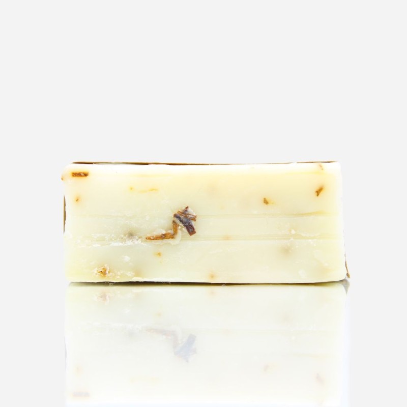 Σαπούνι απαλής απολέπισης και τόνωσης με φύκια και δενδρολίβανο με οικολογικό σφουγγάρι-σαπουνοθήκη