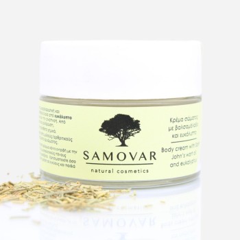 Κρέμα σώματος με βαλσαμόλαδο και ευκάλυπτο για χαλάρωση