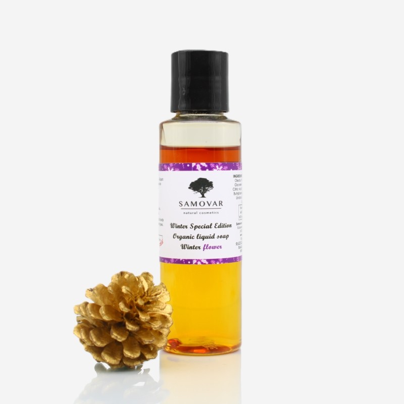 Οργανικό υγρό σαπούνι με άρωμα Winter flower - Limited Edition!