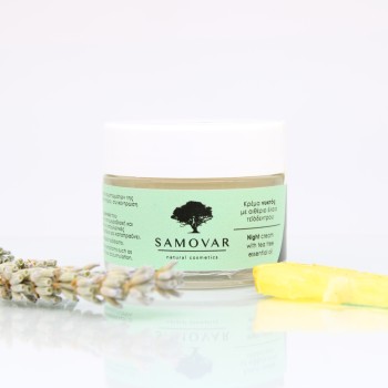 Κρέμα νυκτός κατά των συμπτωμάτων ακμής και της λιπαρότητας