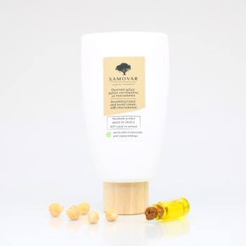 Θρεπτική κρέμα χεριών και σώματος  με μακαντάμια