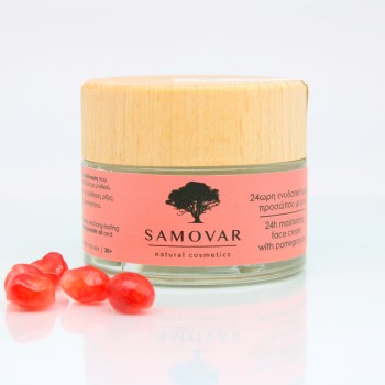 24ωρη ενυδατική κρέμα προσώπου με ρόδι