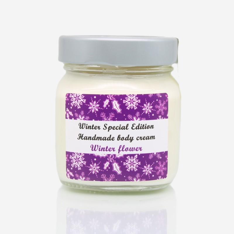 Ενυδατική και αρωματική κρέμα σώματος με άρωμα Winter flower-Limited Edition!