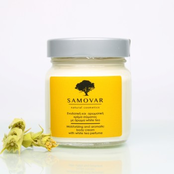 Ενυδατική και αρωματική κρέμα σώματος με λευκό τσάι