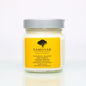 Ενυδατική και αρωματική κρέμα σώματος με λευκό τσάι