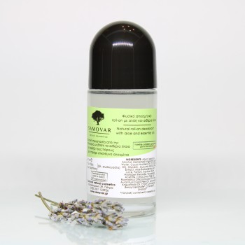 Φυσικό αποσμητικό Roll on με αλόη και αιθέρια έλαια