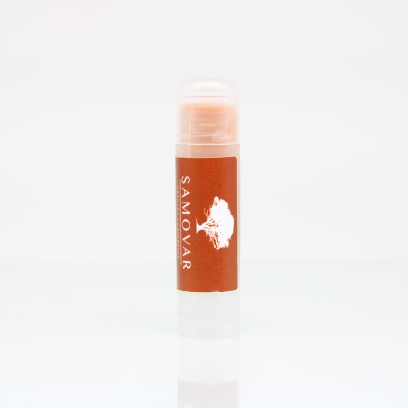 Lip balm stick με βούτυρα κακάο και καριτέ με φυσικό χρώμα