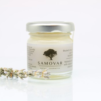 Φυσικό αποσμητικό με ταλκ και αιθέριο έλαιο λεβάντας