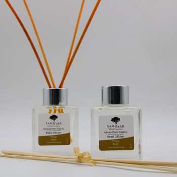 Αρωματικό χώρου με μπαμπού στικς και άρωμα ρούμι