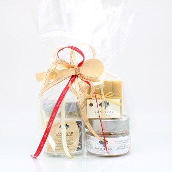 Σετ σώματος με άρωμα μέλι σε συσκευασία δώρου (3 προϊόντα)