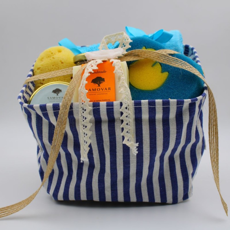 Καλάθι δώρου για βάπτιση / baby shower / πρώτα γενέθλια