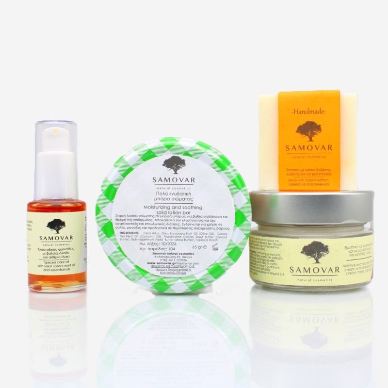 Σετ 4 προϊόντων για αντιμετώπιση ραγάδων