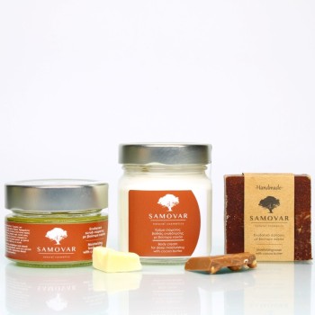 Σετ περιποίησης σώματος με βούτυρο κακάο