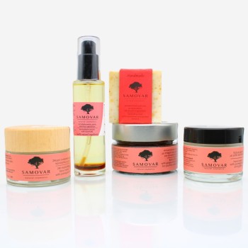 Ολοκληρωμένη σειρά με ρόδι και κόκκινα φρούτα για αντιοξειδωτική δράση σε πρόσωπο και σώμα